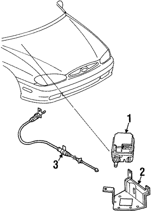 Cruise Control System for 1998 Kia Sephia #0