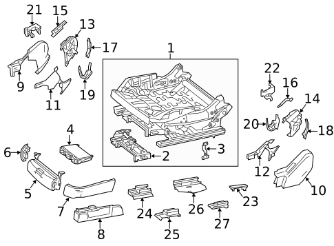 Tracks & Components for 2015 Mercedes-Benz S63 AMG #1