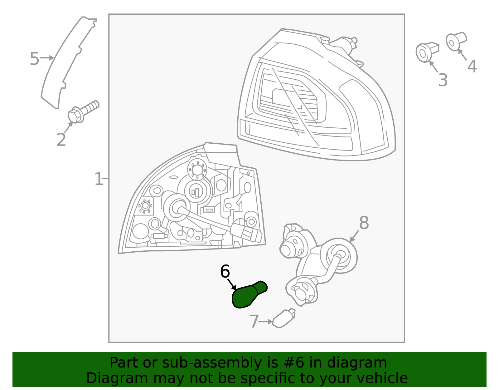18644-21058L - Bulb 1995-2026 Kia | Kia.Parts Store