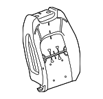 84215696 - Body: Seat Back Pad for GM Image