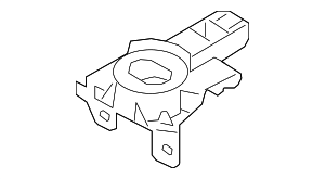 80A805202 - Cooling System: Radiator Mount Bracket for Audi Image