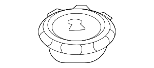 2Q0121321A - Cooling System: Cap for Audi Image