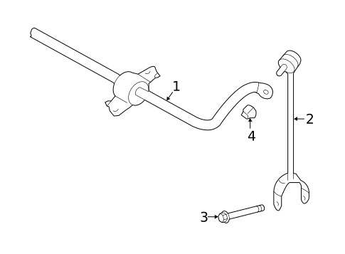 Stabilizer Bar & Components for 2022 Lexus LC500 #0
