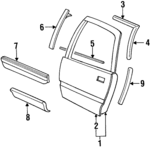 10269594 - Body: Door Shell for Buick: Roadmaster Image