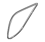 83130J5000 - Body: Door Weather-strip for Kia: Stinger Image