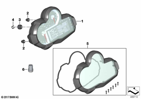 Instrument Cluster for 2014 BMW-Motorrad R 1200 GS Adventure #0