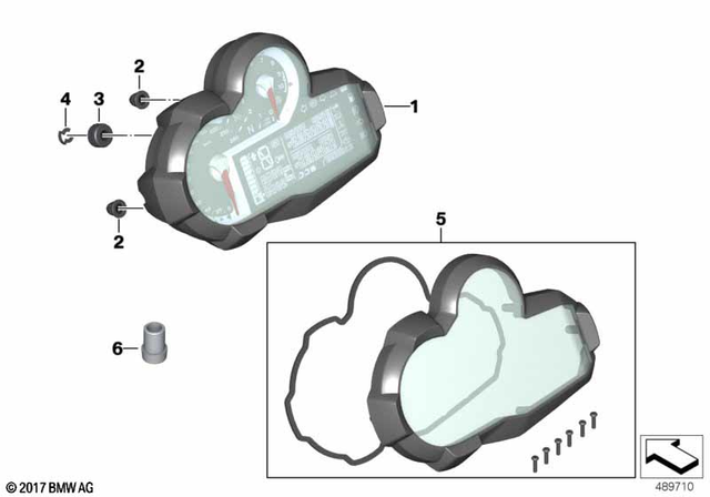 62118531208 - : Repair Kit Instrument Cluster for BMW-Motorrad Image