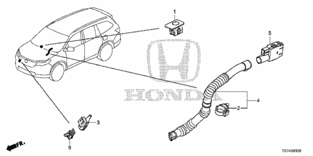 A/C Sensor for 2016 Honda Pilot #0