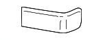 1L2Z78292A22AAA - Body: Stone Deflector for Ford: Explorer Image