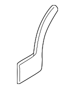3L2Z7829165AAA - Body: Wheel Opening Molding for Ford: Explorer Image image