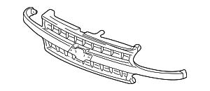 2001-2002 Chevrolet Front Grille 15088290 | Auto Parts Express