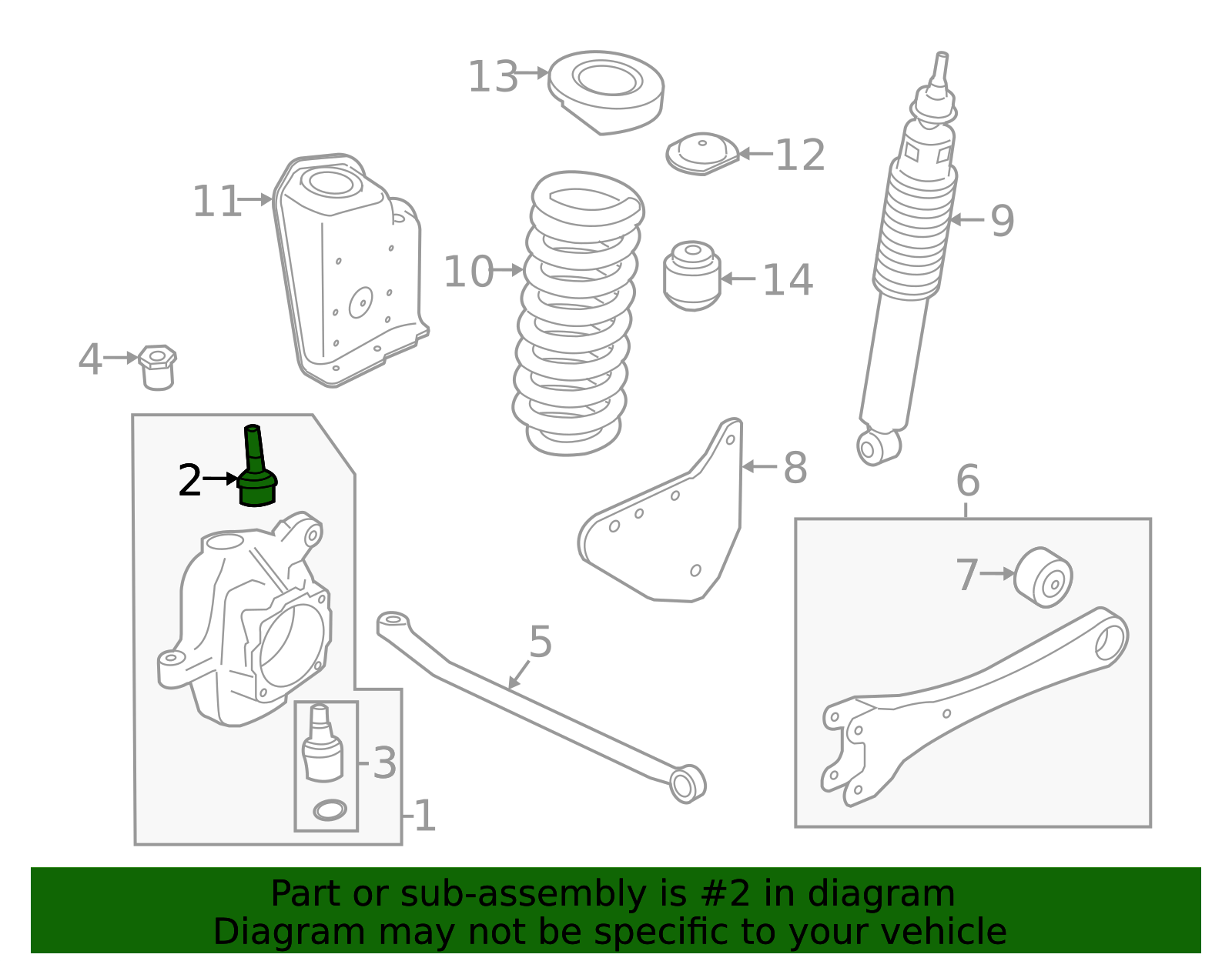 Upper Ball Joint | Mill Supply, Inc - View #2