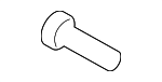 93913242J0 - Body: Lower Molding Screw for Honda: Accord, Civic, Clarity, CR-V, Odyssey, Passport, Pilot, Ridgeline Image