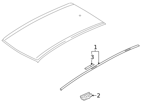 Exterior Trim - Roof for 2011 Suzuki Kizashi #0