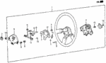 53155SB2003 - Chassis: SPRING, HORN (NIPPON PURASUTO) for Honda Image image