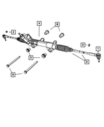 55398505AH - Steering: Rack And Pinion Gear for Dodge: Ram 1500 | Ram: 1500 Image