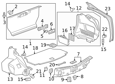 Power Outlets for 2017 Cadillac CT6 #0