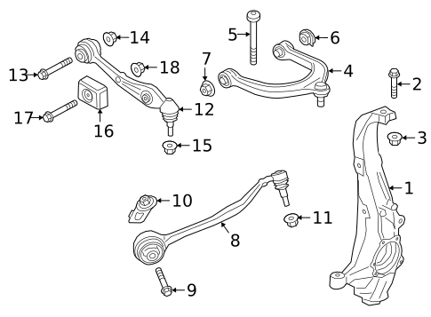 Suspension Components for 2024 BMW X6 #0