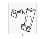 20887287 - Body: Center Panel for Cadillac: SRX Image