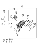 68565245AA - : Intake Manifold Assembly for Mopar Image
