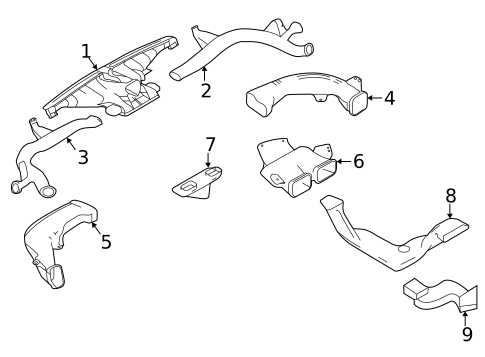 Ducts for 2022 Nissan LEAF #0