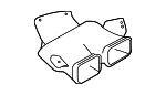 278605SA0A - Body: Center Duct for Nissan: LEAF Image
