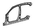 2546306003 - Body: Aperture Reinforced for Mercedes-Benz Image