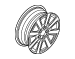 8A1Z1007D - Suspension: Wheel, Alloy for Lincoln: MKX Image