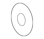 976A1H9000 - HVAC: Hose &amp; Tube Assembly O-Ring for Genesis: G80, G90, GV70, GV80, GV80 Coupe | Hyundai: Accent, Santa Fe Image