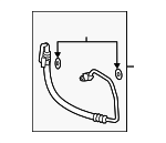 97762H9200 - HVAC: Discharge Hose for Hyundai: Accent Image