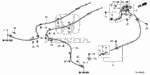 47560TZ5A04 - : Wire B, L Parking Brake for Honda Image