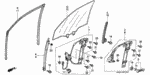 90126SS0000 - Body/Air Conditioning: BOLT-WASHER (6X16) for Honda Image