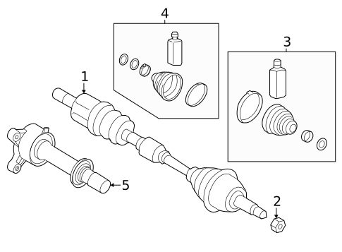 CV Components for 2026 Hyundai Kona Electric #0