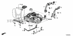 9390125220 - Electrical/Exhaust/Heater/Fuel: SCREW, TAPPING (5X12) for Honda Image