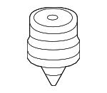 51417325082 - Body: Door Trim Panel Clip for BMW: 330e, 330e xDrive, 330i, 330i xDrive, 530e, 530e xDrive, 530i, 530i xDrive, 540d xDrive, 540i, 540i xDrive, 640i xDrive Gran Turismo, M3, M340i, M340i xDrive, M5, M550i xDrive, X3, X4, X5, X6, X7, Z4 Image