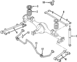 8973010820 - Suspension: Shock Absorber for Isuzu Image