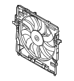 17428618242 - Cooling System: Fan Assembly for BMW Image