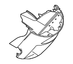 969105Z002 - Body: Front Console for Nissan: Quest Image