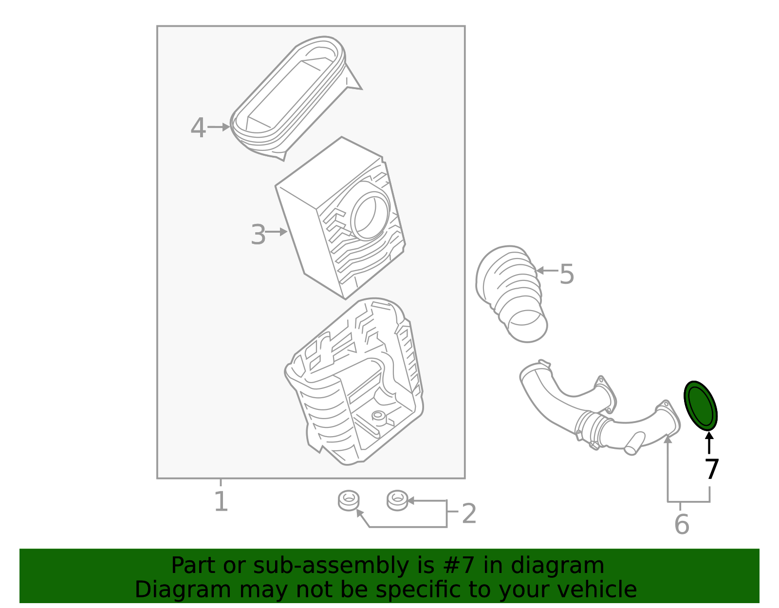Intake Pipe O-Ring - Porsche (PAC-133-026)