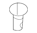 51777178198 - Body: Rocker Molding Spacer for BMW: 128i, 135i, 135is Image