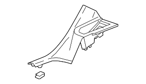 42793276 - : Part# 42793276 F Molding for Chevrolet: Bolt EUV Image