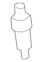 8W0816205D - HVAC: A/C Service Valve Core for Audi Image