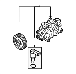 8W0816803T - HVAC: Compressor for Audi: RS5, RS5 Sportback, S6, S7 Sportback Image