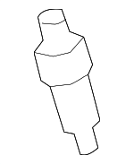 8W0816205D - HVAC: A/C Service Valve Core for Audi Image