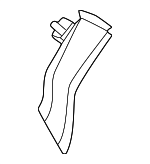 51719621484 - Body: Corner Cover Waterguard for BMW: 740i, 750e xDrive, 760i xDrive, i7 Image