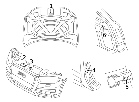 Labels for 2017 Audi Q3 Quattro #0