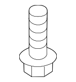 90159A0010 - : 2000-2019 Toyota - Under Cover Screw for Scion: tC, xA, xB, xD | Toyota: Avalon, bZ4X, Camry, Echo, Prius, Prius C, Prius Plug-In, Prius V, Sienna, Solara, Yaris Image