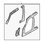 5072888AF - Body: Aperture Assembly for Jeep: Liberty Image
