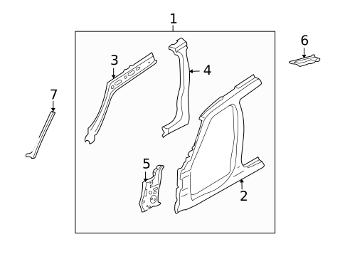 Aperture Panel for 2003 Jeep Liberty #0