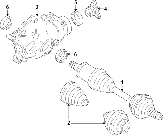 31507600690 - Front Drive Axle: Companion Flange for BMW Image